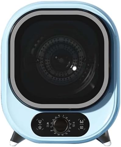 Wäschetrockner, Schwarz, Mini-Kondensatortrockner, tragbarer Schleuderwäscher für kleine Räume, energieeffizientes kompaktes Wäschegerät