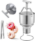 Donut Donut-Maker, Schwarz, Maker Maschine mit verstellbarem Ablagerer, professioneller -Bäcker für Zuhause, Küche und Bäckerei