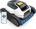 Spino Poolroboter, Schwarz, E1 (2026 Neu) Wand und Boden, Wasserlinienreinigung