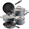 Circulon Backofen, Grau, Scratch Defense Induction Hob Pan Set of 5 - Töpfe und, Spülmaschinen- & festem Kochgeschirr
