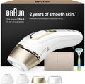 Braun Systeme, Braun/Weiß/Gold, IPL Geräte Haarentfernung Silk·expert Pro 5, PL5342, Alternative Laser Haarentfernung für Zuhause