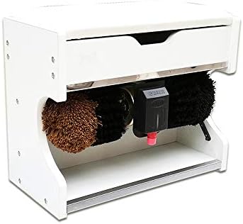YANYUESHOP Monitor, Braun, Schuhputzmaschine, automatischer Sensor Elektrische Schuhputz