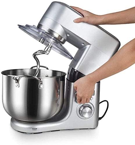 Müller Koch Universalküchenmaschinen, 1500 W., 10 L, Schwarz, MK-6043 Teigknetmaschine Knetmaschine Küchenmaschine 6