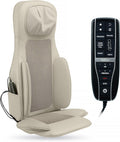 Medivon Massagestühle & Sitzauflagen, Grau, Olympia Massagematte Shiatsu Massagesessel mit Shiatsu, Luft- und Vibrationsmassage