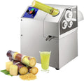 JKJZSALJ Saft- & Zitruspressen, 400 W, Grau, Elektrischer Zuckerrohrentsafter, Tischgerät, Langsam Entsaftend, Gewerblicher Extraktor