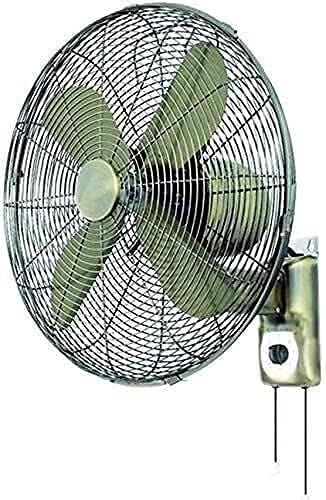QUSYZD Standventilatoren, 40 cm, Weiß, Wandventilator, elektrischer Wandventilator mit Fernbedienung und Timer, leise Alternative zum Deckenv