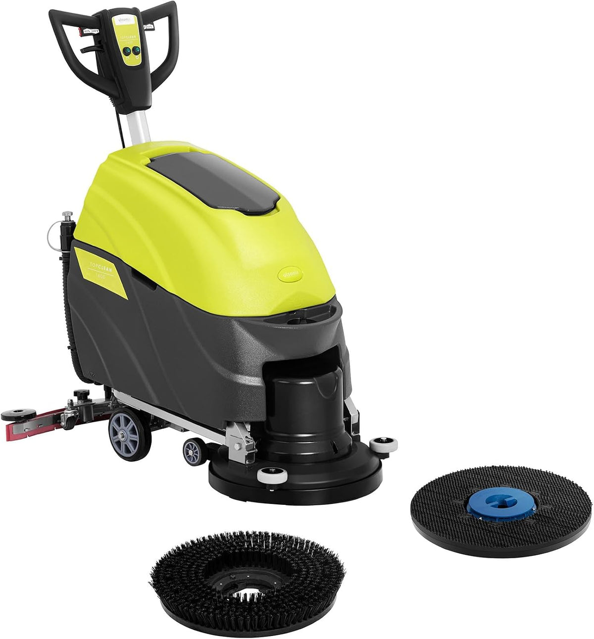 Ulsonix Bodenpflege, 45,5 cm, 1.600 W, 18 m, Schwarz, TOPCLEAN 1600 Scheuersaugmaschine Durchmesser max. Fläche