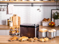 ETA, 1,5 kg, 850 W, Schwarz, Brotbackautomat Duplica II I I 24 Programme Glutenfrei, Bäcker und Muffins I Zwei-Display-Touch-Bedienfeld I Keep