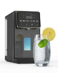 Mowo Aqua Powerstation, 6 L, Grau, Hydrobase No2 Osmoseanlage Trinkwasser Auftisch, UV-C, Wasserstoff