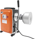 TkkMivcOC Rohrreinigungswellen, 750 W, 750 W, 20M, Eisen, Schwarz, Rohrreinigungsmaschine, Elektrisch Rohrreiniger
