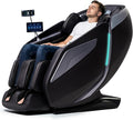 RelaxRelife Audiogerät, Schwarz, Ganzkörpermassagesessel mit 4D Intelligent Shiatsu Massage, Zero Gravity, Body Scan