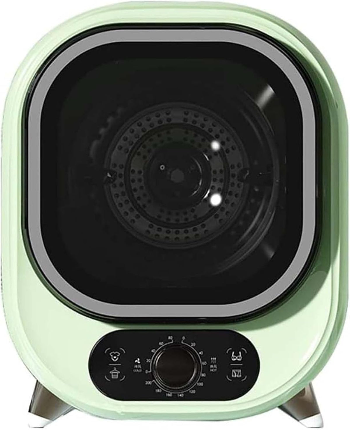 ZMIN Wäschetrockner, 0,8 kg, 5 kg, Grün, Kleiner, tragbarer Kondensator-, belüfteter, kompakt, Mini-Schleudertrockner