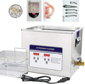 LNNLOO Labor-Reinigungsartikel, 1,1 Mm, 150 Mm, 15 l, 15 L, Silber, Ultraschallreiniger, Mit Digitaler Heizung/Timer