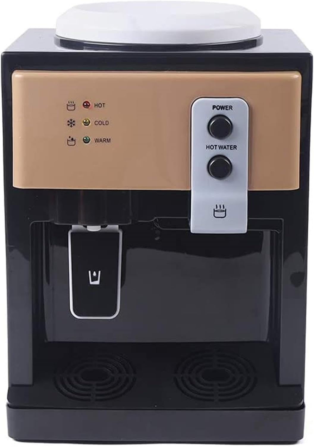 Sofa 550, 550 W, Braun, W elektrischer Tisch-Wasserspender für 3 bis 5 Gallonen, Tisch-Wasserkühlerspender mit heißem