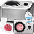 Profi Cook Eismaschine, Schwarz, und Joghurtbereiter
