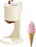 Acentesoft Eismaschine, 1 L / 1000 ml, 20 W, 1l, PP + Aluminium, Grau, Für Zuhause, Automatische, Mini, Tisch Kompakt Für Gefrorenen Joghurt