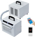 XGHDPBM Split-Klimaanlage, 1300 W, Weiß, Split-System-Klimaanlage, 3000 BTU, Camping-Klimaanlage