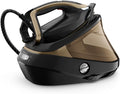Tefal Dampfbügelstationen, Schwarz/Braun, GV9820 Pro Express Vision Dampfbügelstation, Smart LED-Leuchte am Bügeleisen