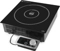 LACOR Kochplatten, 3500 W, 12 cm, 28 cm, Schwarz, 69371 - Tragbare Induktionskochplatte, IPX3-System, 10 Leistungsstufen
