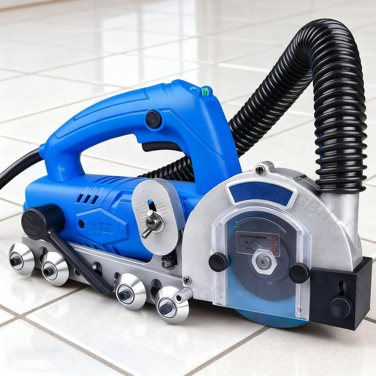 DIUNAOZI Reinigungsbürsten für Badezimmer, Schwarz, Elektrisches FugenreinigungsgeräT, Fugenentfernungsmaschine