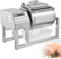 DNEPEI Fleischwölfe, 100 W/350 W, 18 l/45 l, 18 L, Edelstahl, Grau, Automatischer Vakuum-Fleischzartmacher & Marinierer