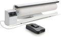 WHYYDSS Dampfglätter, 2950 W, Grau, 36-Zoll-Gewerbe-Walzenbügelmaschine, professionelle Rotationsdampfpresse mit Fußpedal