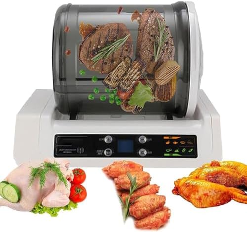 Vakuum Monitor, 7 l, Grau, Marinator, Fassungsvermögen, automatische Abschaltung, verbessert den Geschmack von Fleisch und Gemüse