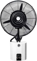 JKJZSALJ Wandventilatoren, 12 L, Weiß, Oszillierend, Mit Nebelfunktion, Kühlung, Luftbefeuchtung Und Leisem Betrieb Für Industrie