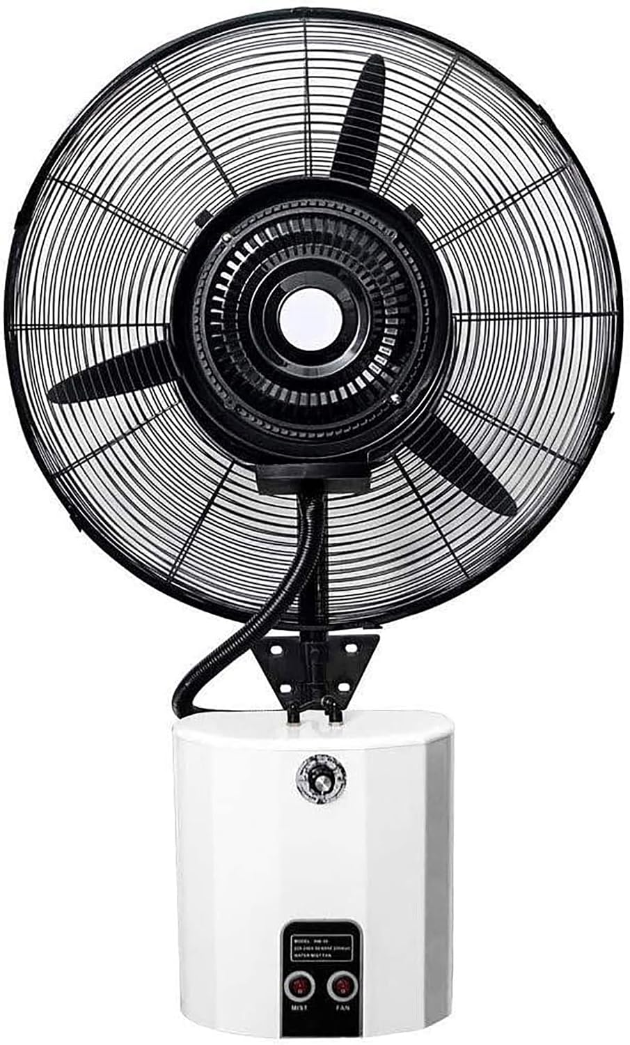 JKJZSALJ Wandventilatoren, 12 L, Weiß, Oszillierend, Mit Nebelfunktion, Kühlung, Luftbefeuchtung Und Leisem Betrieb Für Industrie