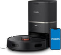 PHILIPS Saugroboter, Schwarz, Homerun Serie 3000 mit Wischfunktion, ultrastarke Saugleistung 4.000 Pa, Lasernavigation