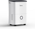 Midea Luftentfeuchter, 100m, 20 L, 40m, 3 L, Weiß, /24h, Raumgröße ca. ³( ²), DF-20DEN7-WF, APP-fähig, 24H Timer