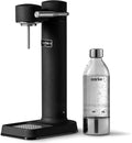 aarke Wassersprudler, Silber, Carbonator 3 aus Edelstahl im modernen Mattschwarz
