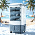GYLRFA Mobiles Klimagerät, 375 x 330 x 780 mm, 80 W, Schwarz, Mobiler industrieller Verdunstungskühler