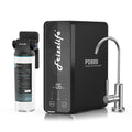 FRIZZLIFE Filtrierung für unter & über der Spüle, Grau, 800GPD Umkehrosmoseanlage, NSF/ANSI 42&58&372-Standards Untertisch Osmoseanlage