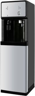 AILIMENG Kühler & Wasserspender, Schwarz, Kühlwasser Spender, freistehend Gerät Mit Wasseranschluss, Englische Version