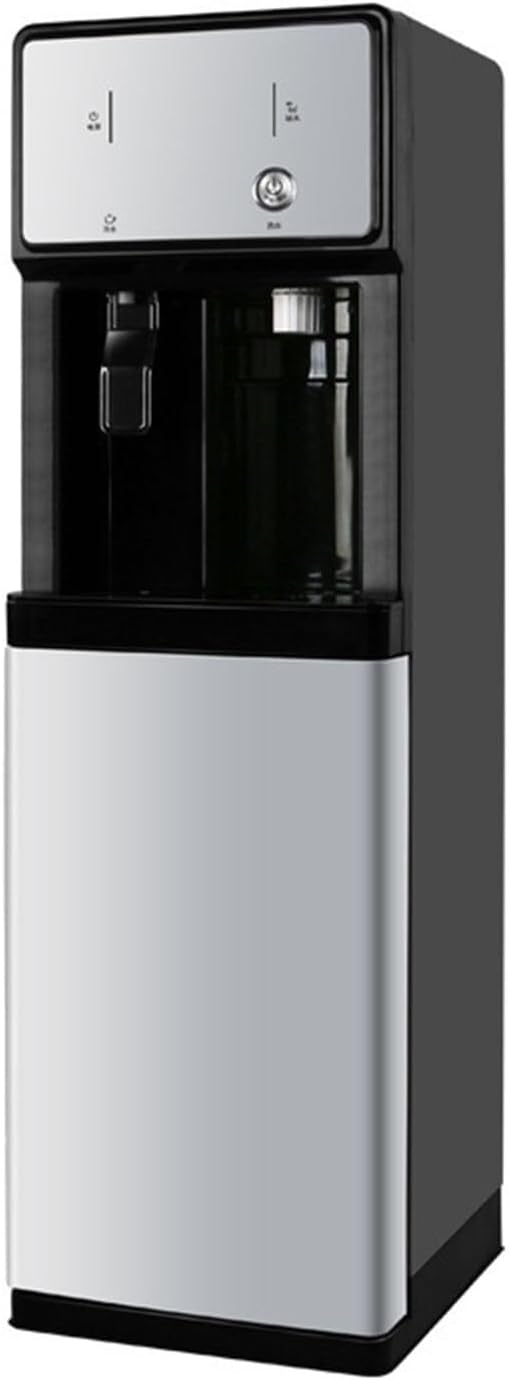 AILIMENG Kühler & Wasserspender, Schwarz, Kühlwasser Spender, freistehend Gerät Mit Wasseranschluss, Englische Version
