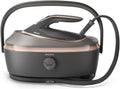 PHILIPS Dampfbügelstationen, 3120 W, 9 Bar, 1,4 L, Schwarz, Dampfbügelstation PerfectCare 8000 Serie, 750 g Dampfstoß