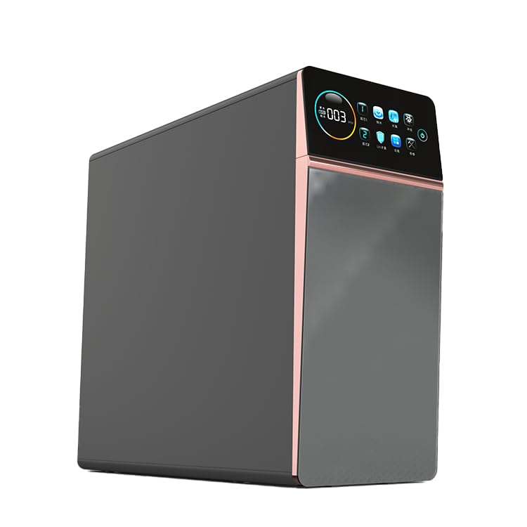 VIESTA Wasseraufbereiter, Silber, ® RW270 Umkehrosmose-Wasserfilter 1000 GPD, UV-LED im Auslauf, TDS-Sensor & Edelstahl-Armatur
