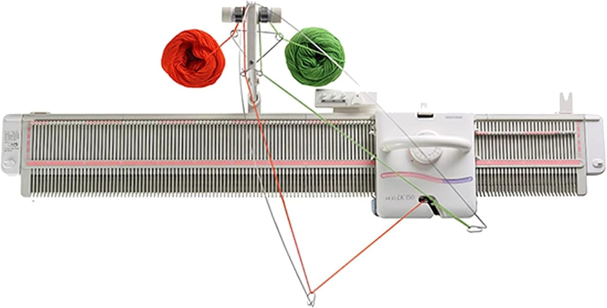VPAIUNCKU Strick- & Häkelzubehör, Grau, Automatische Strickmaschine, 150 Maschen Mit Garnnadeln Und Zubehör, Einfach Zum Herstellen Von Hüten