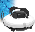 Poolroboter Staubsauger, Schwarz, für große Pools, selbstaufladend & schnelles Laden, kabelloser mit leisem Betrieb