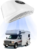 WDSOPK Klimaanlagen, 12 V, 24 V, 12 V, Weiß, Wohnmobil-Klimaanlage, Für Dachparkplätze, Für LKW, Wohnmobile, Busse