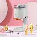 Lizhuzhuzs28 Eismaschine, 20 W, Grau, Modern Kleine hausgemachte Fruchtjoghurt-Tüten