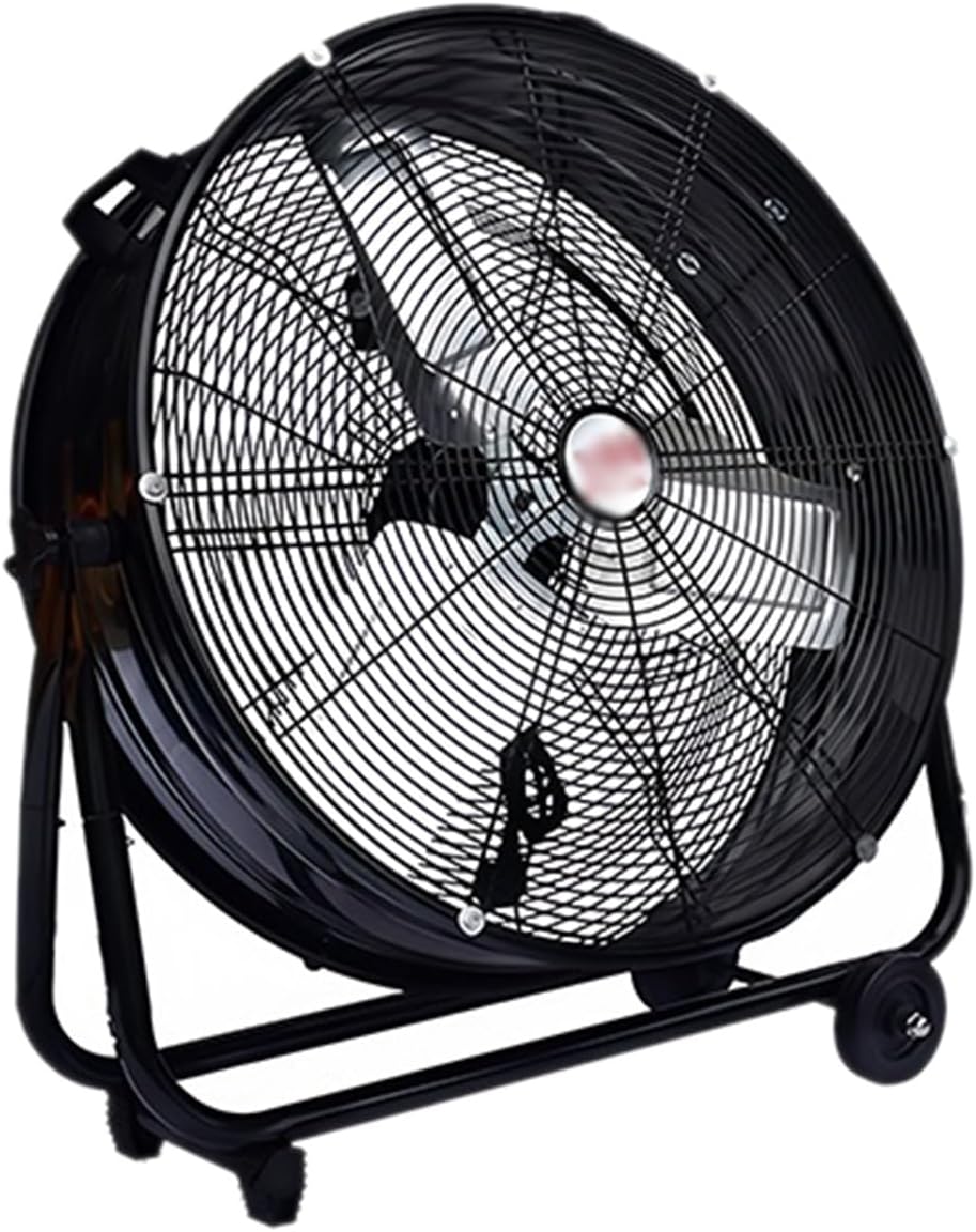Industrieller Monitor, 91,4 cm, Weiß, Bodenventilator, mobiler Luftzirkulator für Fabrik, Werkstatt, Lager