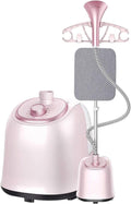 Kleiderdampfer Dampfglätter, 1800 W, 1,6 l, Schwarz, professionell für gewerbliches, tragbares Dampfbügeleisen für Zuhause