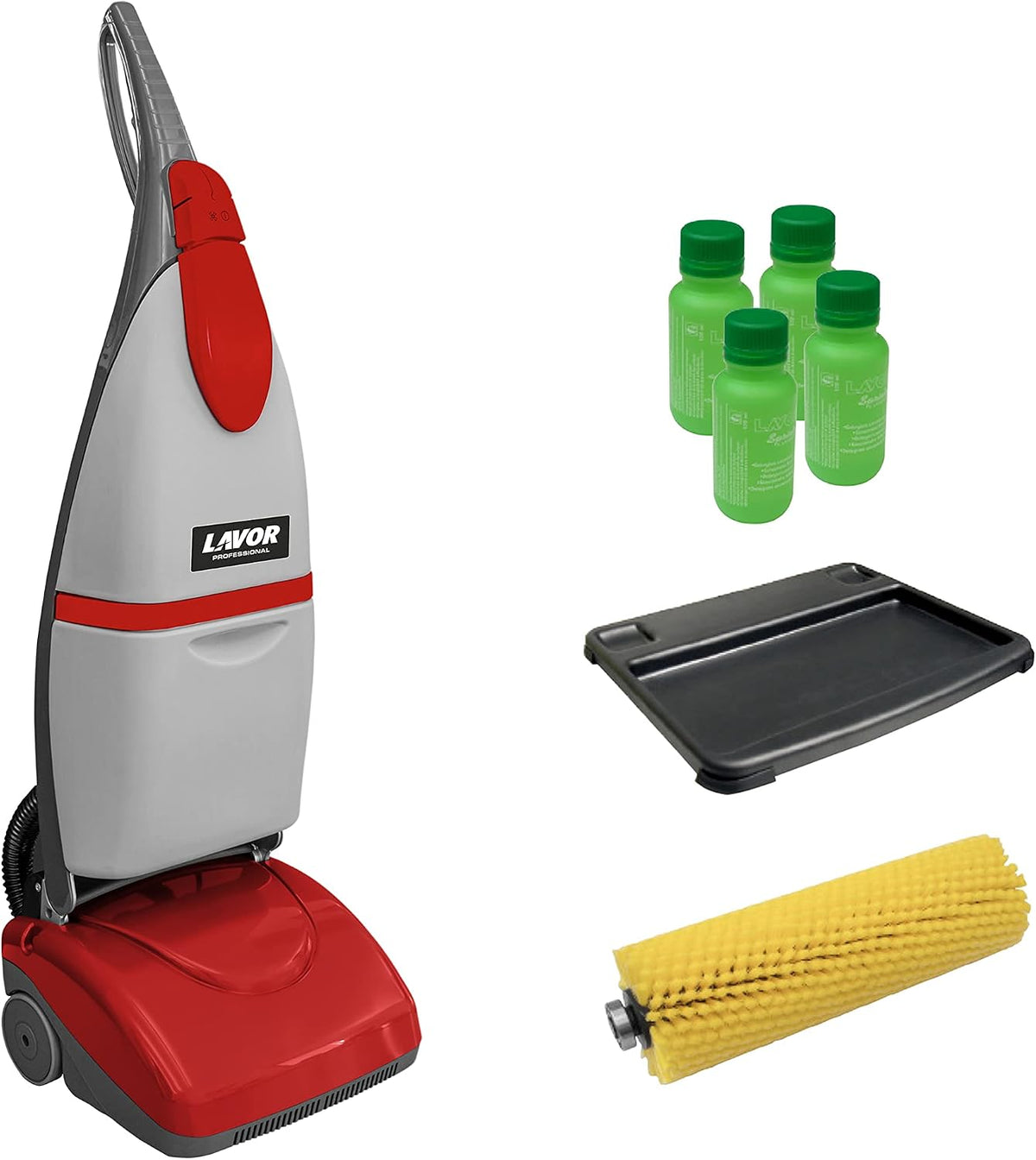 LAVOR Hochdruckreiniger, 1000 W, Schwarz, Heißwasserscheuersaugmaschine Crystal Clean Motor max, Maximale 90 °C Heißschrubben