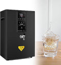 WOTZOV Schreibtisch, Schwarz, Sofort-Heißwasserspender Mit Filter Und LCD-Display Für Den, Wandboiler Mit Ausl