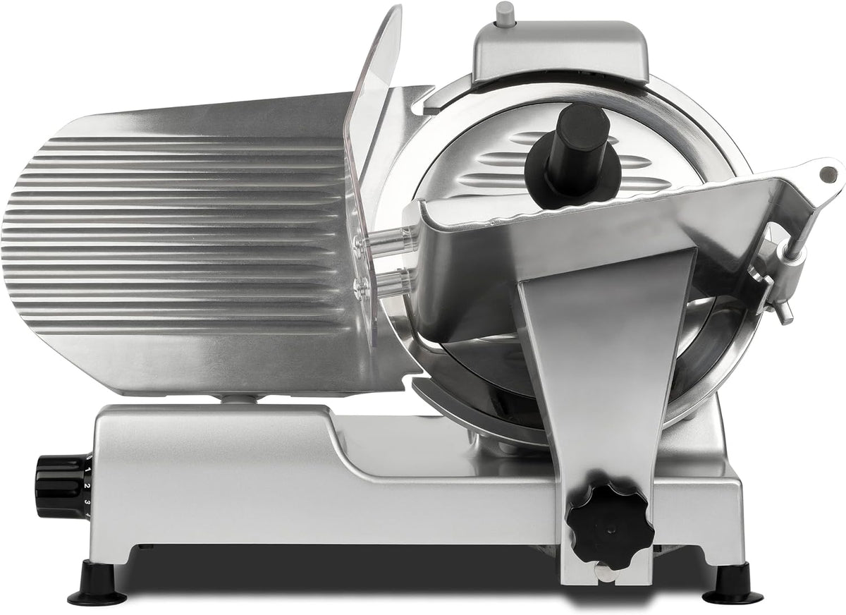 G3 Ferrari Allesschneider, 240 W, 25 cm, 12 mm, Silber, G20157 Profi-Aufschnittmaschine Emilia 250, Edelstahlklinge