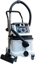 ViMa24 Staubsauger, 1600 W, 230 V, 40 L, Schwarz, Industriesauger mit Klopffunktion Bausauger Bausauger
