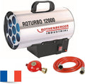 Rothenberger Powerstation, Schwarz, Industrial Gas Heizkanone ROTURBO 35000 Heizgebläse