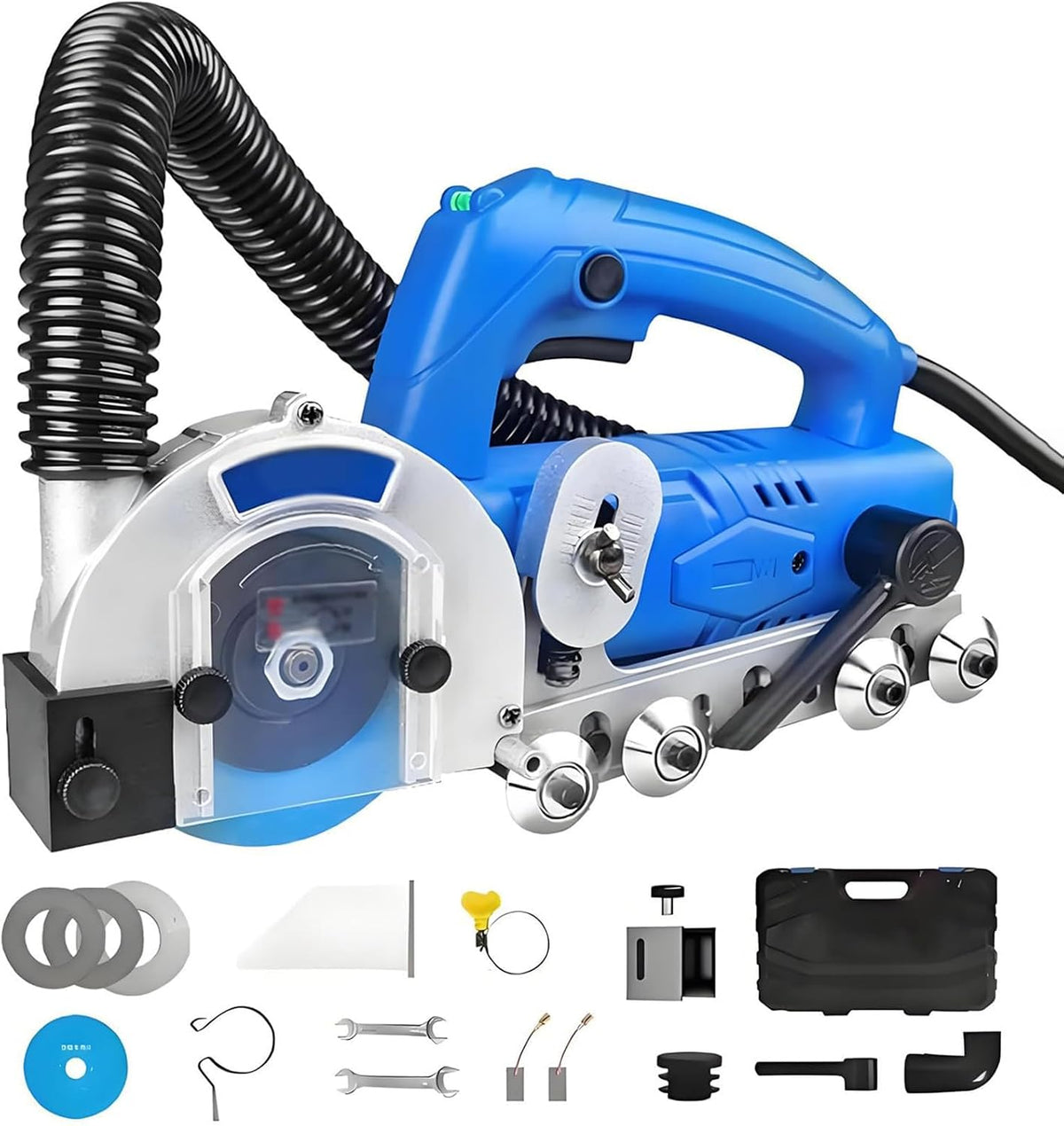 Sunseota Staubsauger, 1200 W, Schwarz, Elektrischer Fugenreiniger, Fugenwerkzeug, Fliesenfugenreiniger, staubfreier Fliesenfugenreiniger